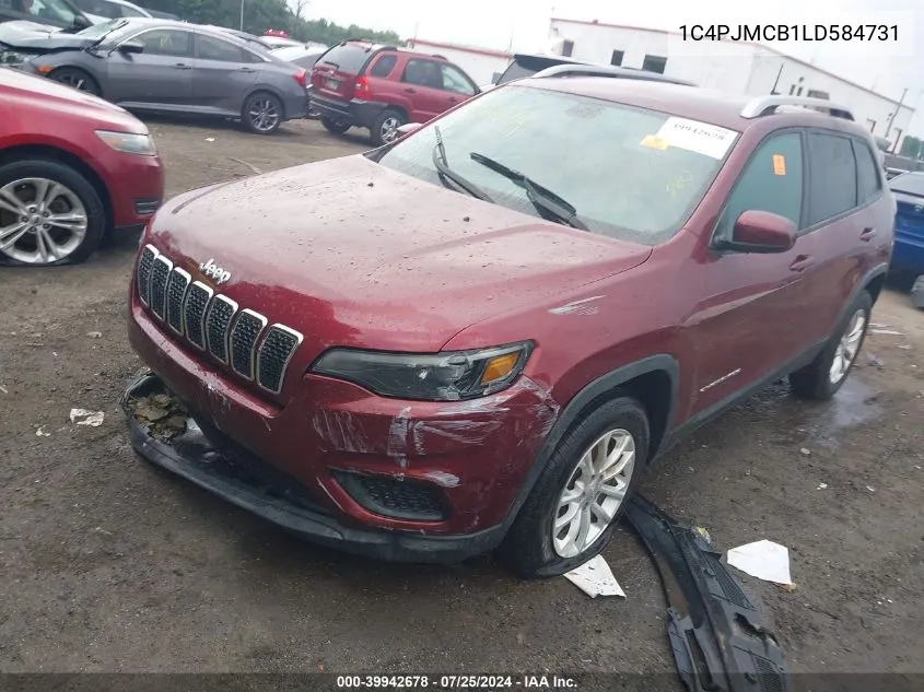 1C4PJMCB1LD584731 2020 Jeep Cherokee Latitude 4X4