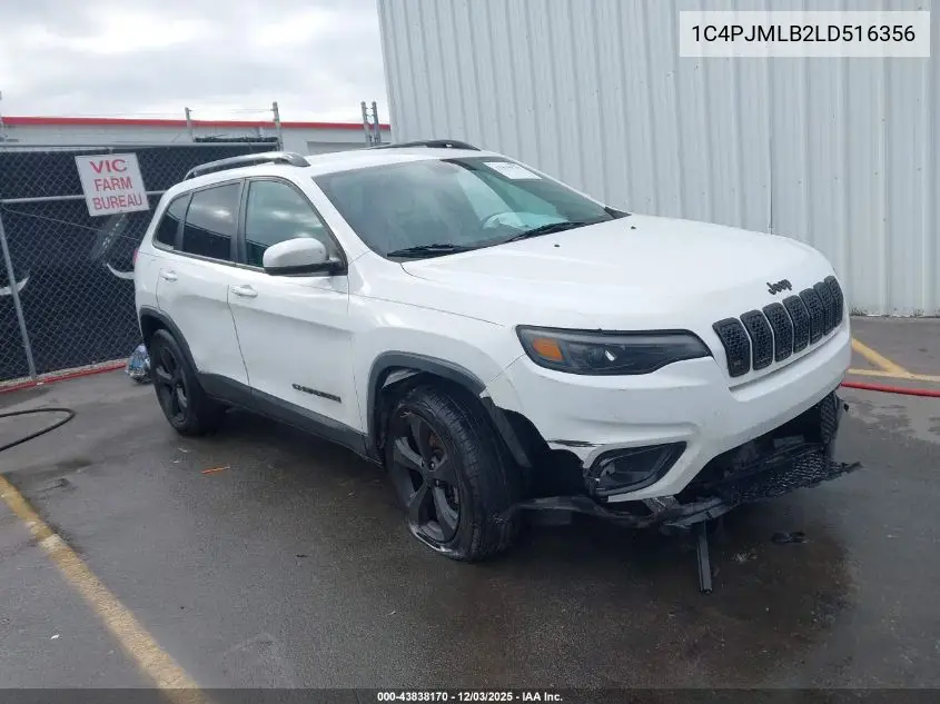 1C4PJMLB2LD516356 2020 Jeep Cherokee Altitude 4X4