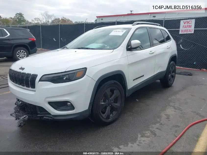 1C4PJMLB2LD516356 2020 Jeep Cherokee Altitude 4X4