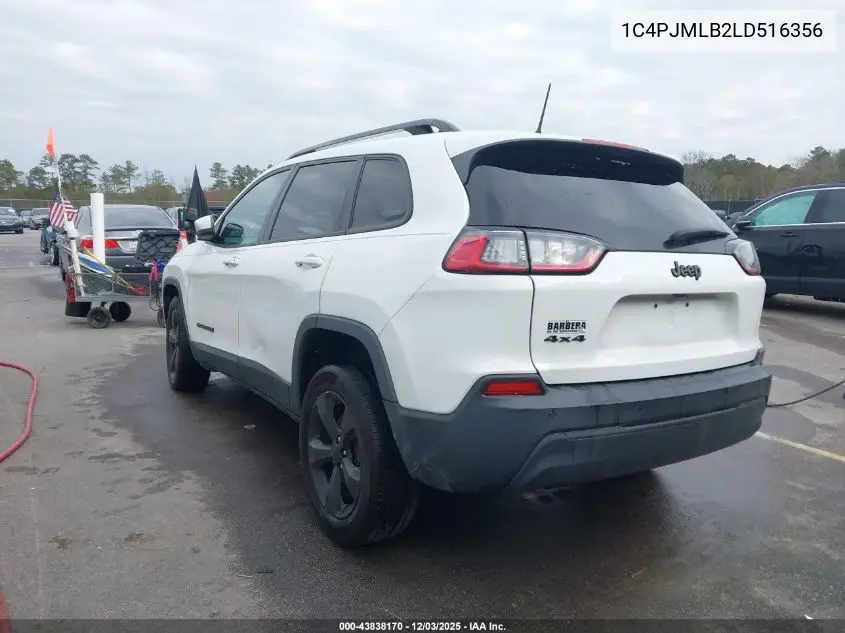 1C4PJMLB2LD516356 2020 Jeep Cherokee Altitude 4X4