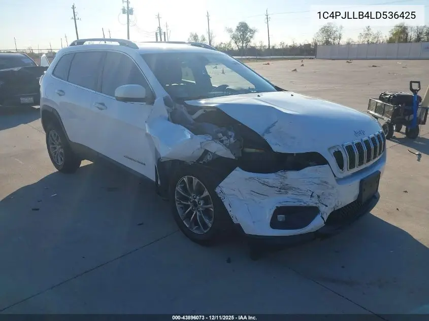 1C4PJLLB4LD536425 2020 Jeep Cherokee Latitude Plus Fwd