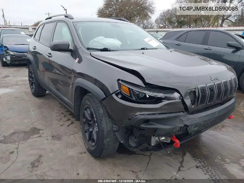 1C4PJMBX8LD590085 2020 Jeep Cherokee Trailhawk 4X4