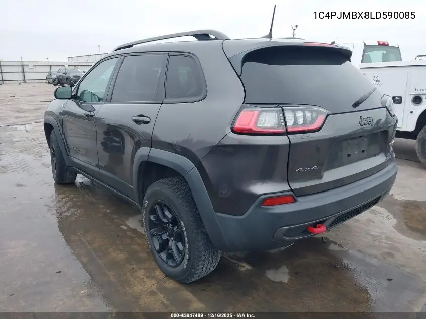 1C4PJMBX8LD590085 2020 Jeep Cherokee Trailhawk 4X4