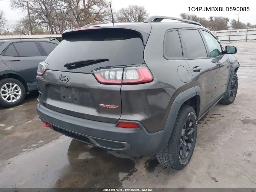 1C4PJMBX8LD590085 2020 Jeep Cherokee Trailhawk 4X4