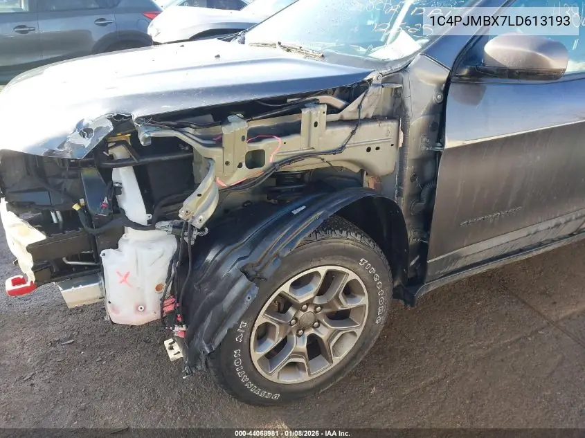 1C4PJMBX7LD613193 2020 Jeep Cherokee Trailhawk 4X4