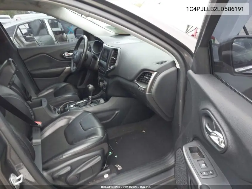1C4PJLLB2LD586191 2020 Jeep Cherokee Latitude Plus Fwd