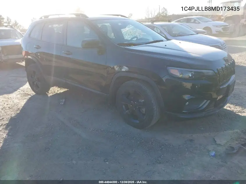 1C4PJLLB8MD173435 2021 Jeep Cherokee Altitude Fwd