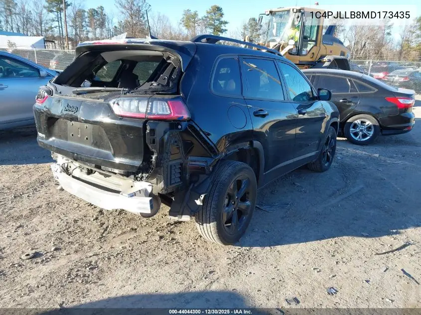 1C4PJLLB8MD173435 2021 Jeep Cherokee Altitude Fwd