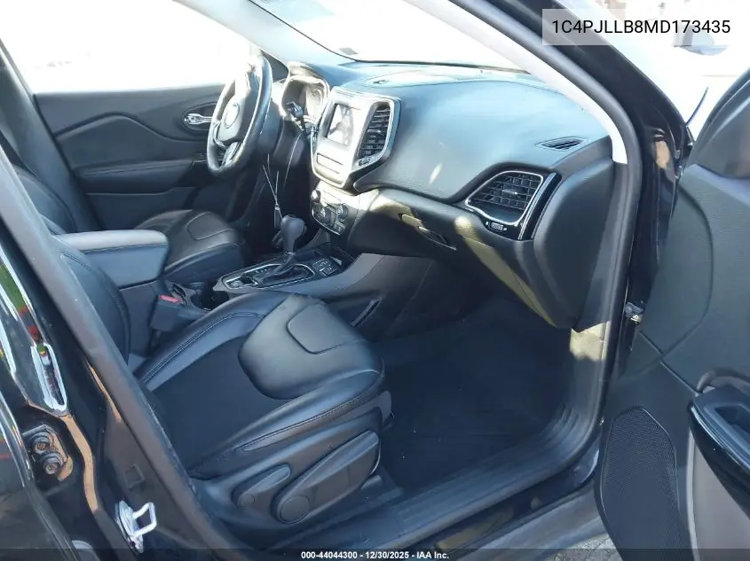 1C4PJLLB8MD173435 2021 Jeep Cherokee Altitude Fwd