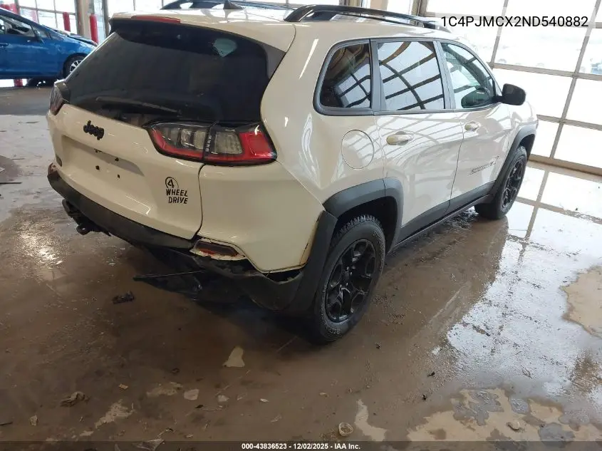1C4PJMCX2ND540882 2022 Jeep Cherokee X 4X4