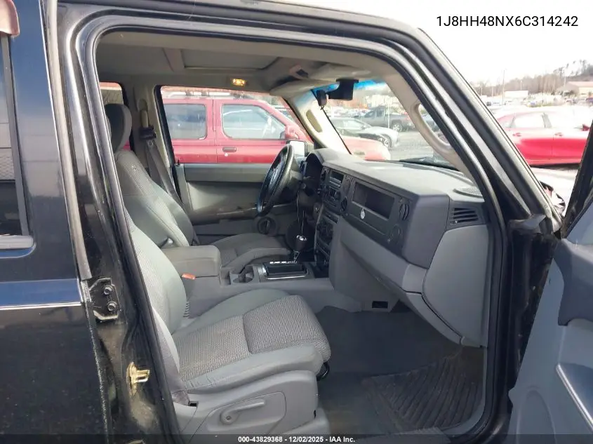 1J8HH48NX6C314242 2006 Jeep Commander