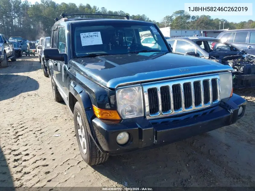1J8HH58246C262019 2006 Jeep Commander Limited
