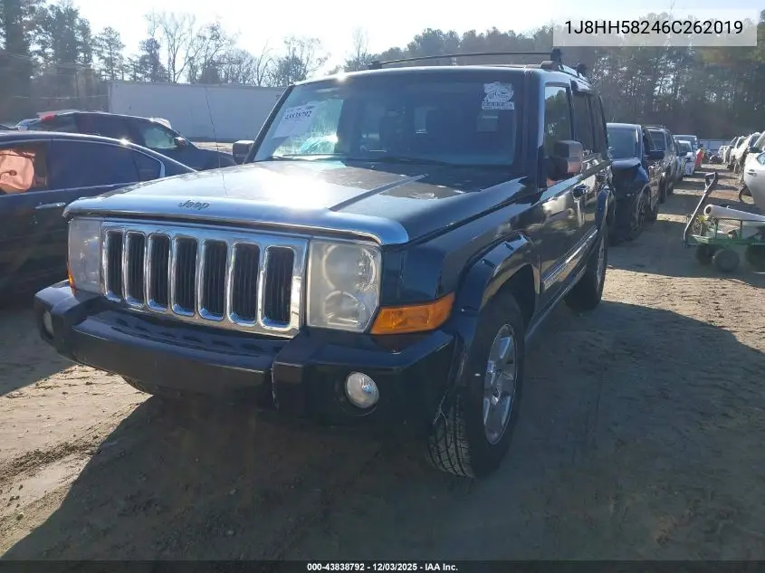 1J8HH58246C262019 2006 Jeep Commander Limited