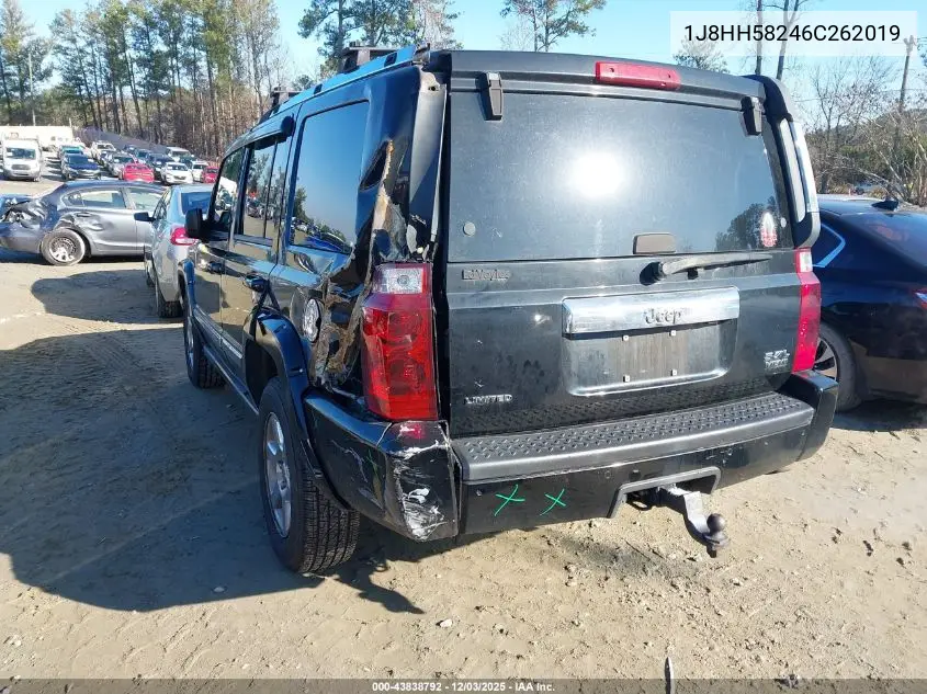 1J8HH58246C262019 2006 Jeep Commander Limited