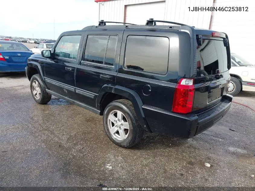 1J8HH48N46C253812 2006 Jeep Commander