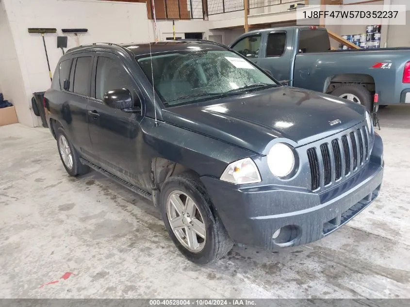 1J8FF47W57D352237 2007 Jeep Compass Sport