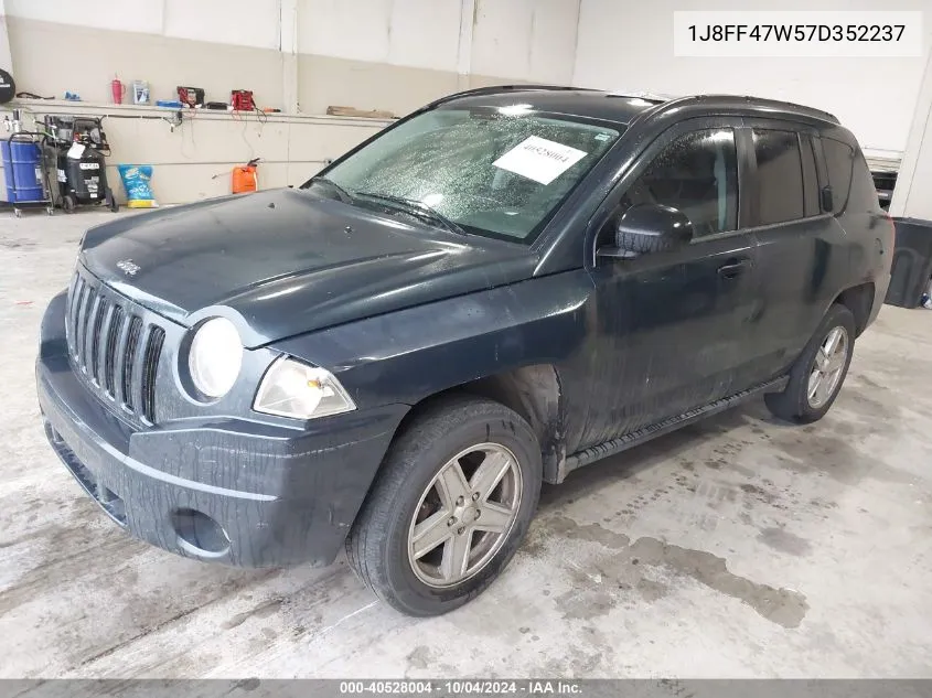 1J8FF47W57D352237 2007 Jeep Compass Sport