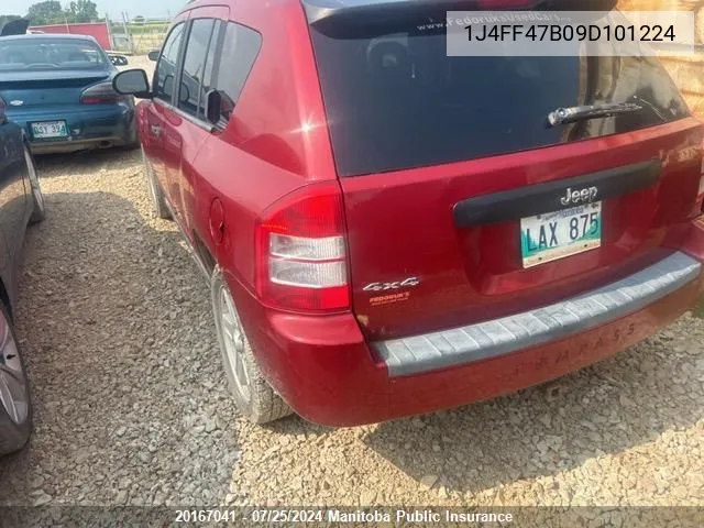 1J4FF47B09D101224 2009 Jeep Compass North