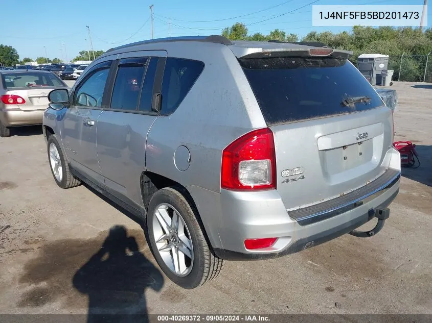 2011 Jeep Compass Limited VIN: 1J4NF5FB5BD201473 Lot: 40269372