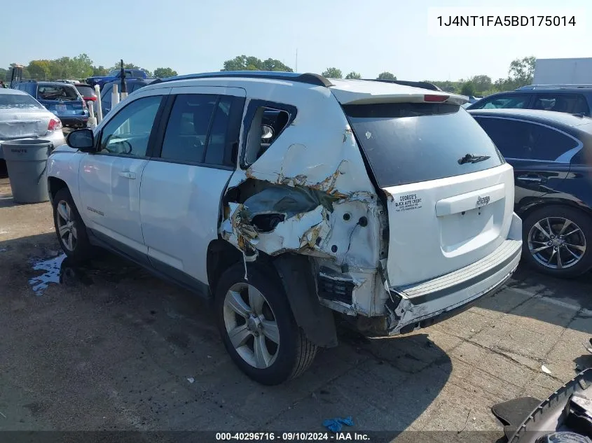 1J4NT1FA5BD175014 2011 Jeep Compass Sport