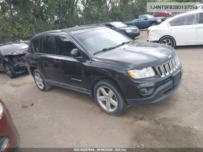 1J4NT5FB2BD137093 2011 Jeep Compass Limited