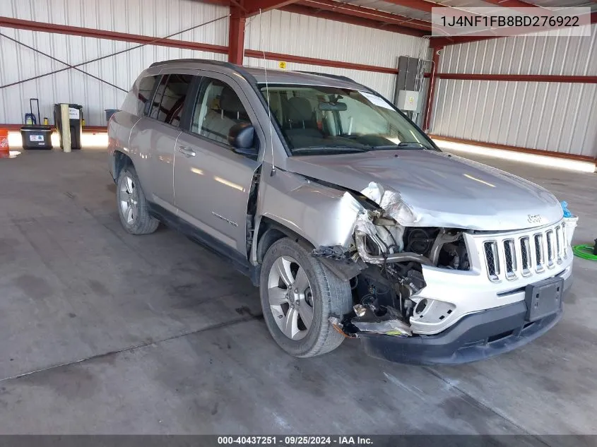 1J4NF1FB8BD276922 2011 Jeep Compass