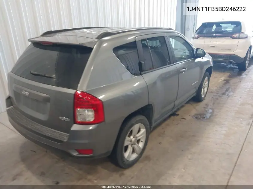 1J4NT1FB5BD246222 2011 Jeep Compass