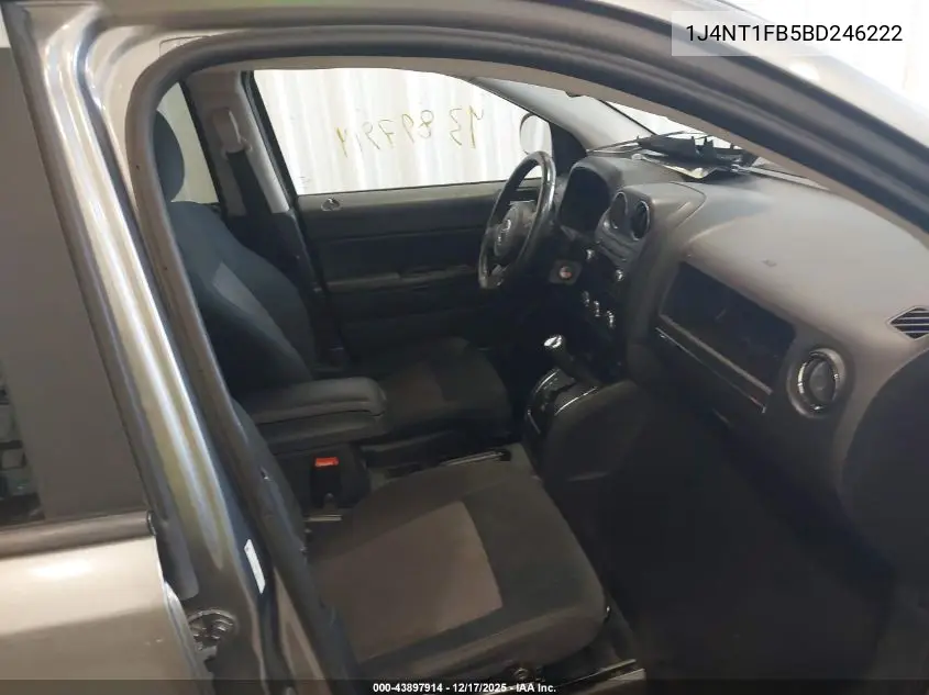 1J4NT1FB5BD246222 2011 Jeep Compass