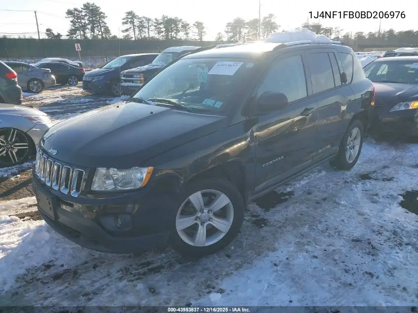 1J4NF1FB0BD206976 2011 Jeep Compass