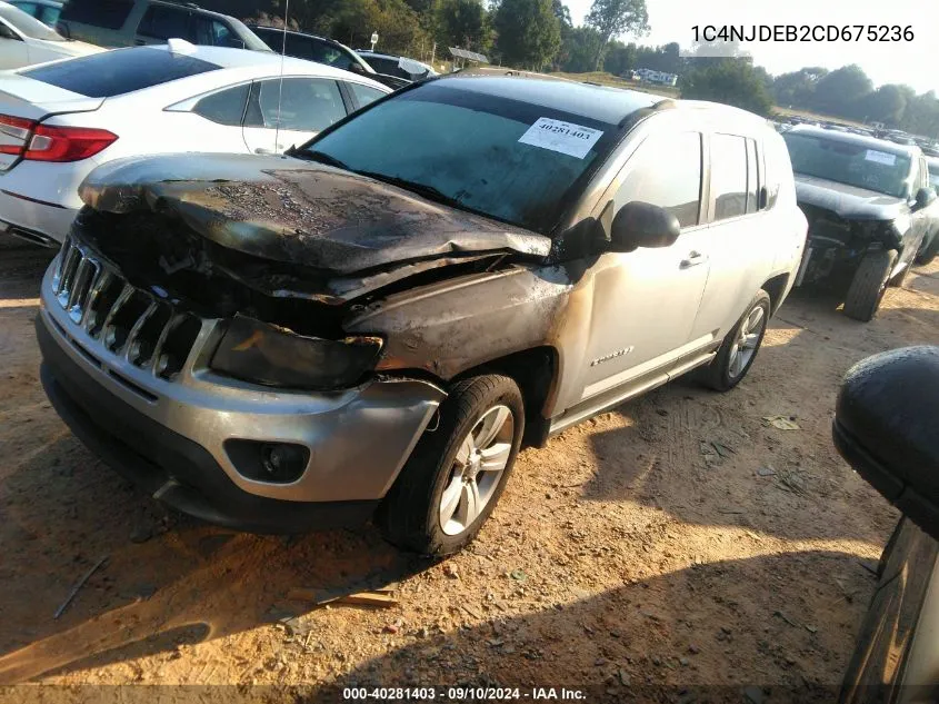 1C4NJDEB2CD675236 2012 Jeep Compass Latitude