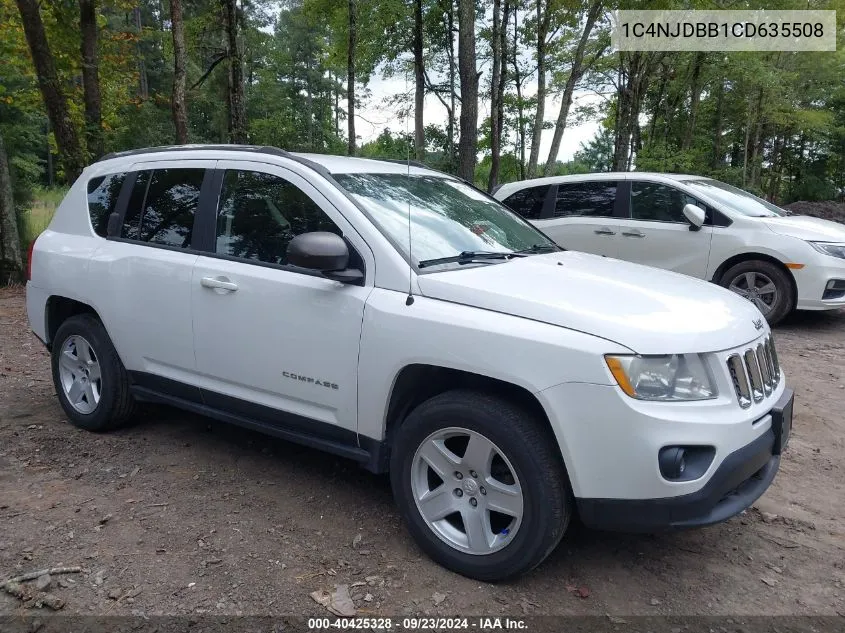 1C4NJDBB1CD635508 2012 Jeep Compass Sport