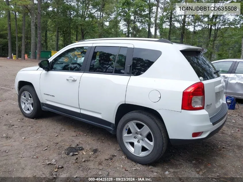 1C4NJDBB1CD635508 2012 Jeep Compass Sport