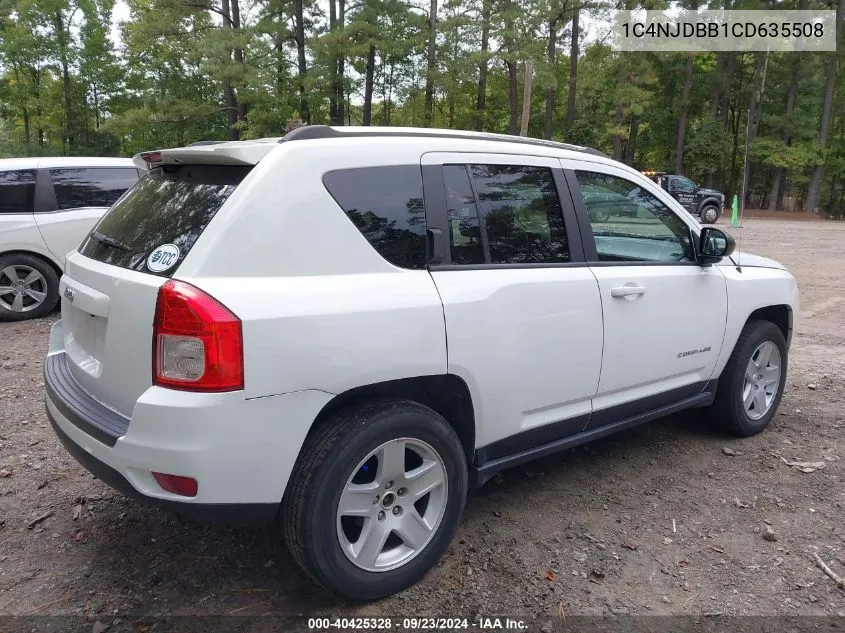 1C4NJDBB1CD635508 2012 Jeep Compass Sport