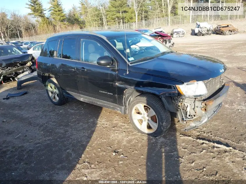 1C4NJDBB1CD675247 2012 Jeep Compass Sport