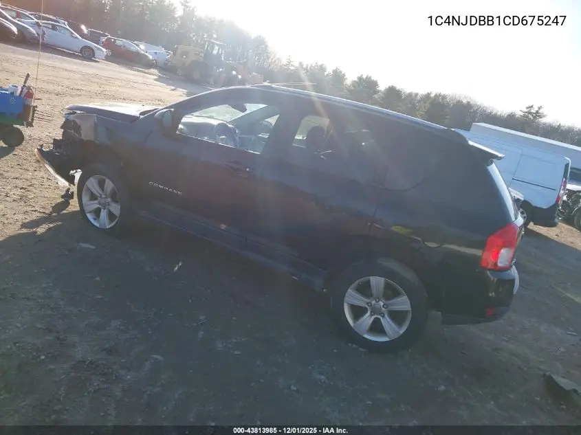 1C4NJDBB1CD675247 2012 Jeep Compass Sport