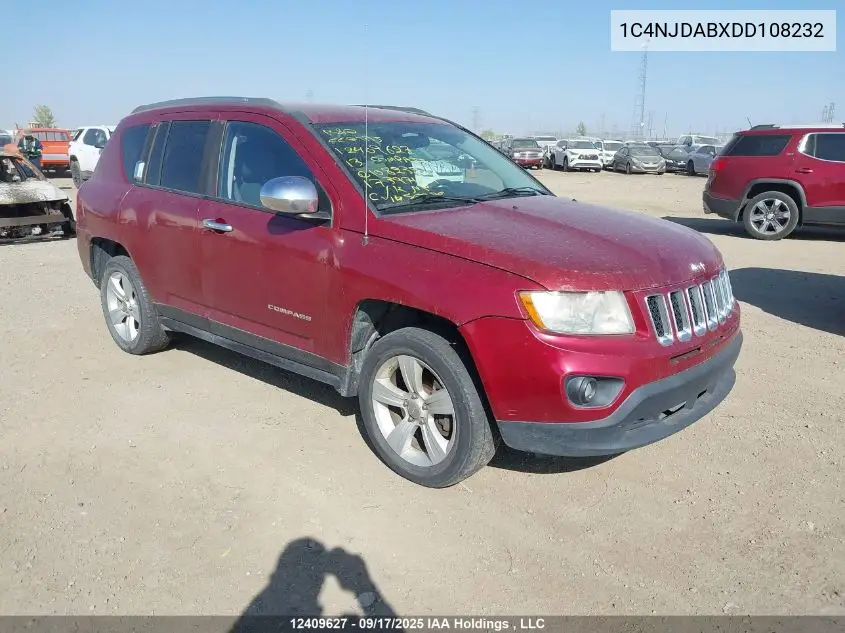 1C4NJDABXDD108232 2013 Jeep Compass