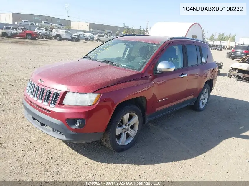 1C4NJDABXDD108232 2013 Jeep Compass