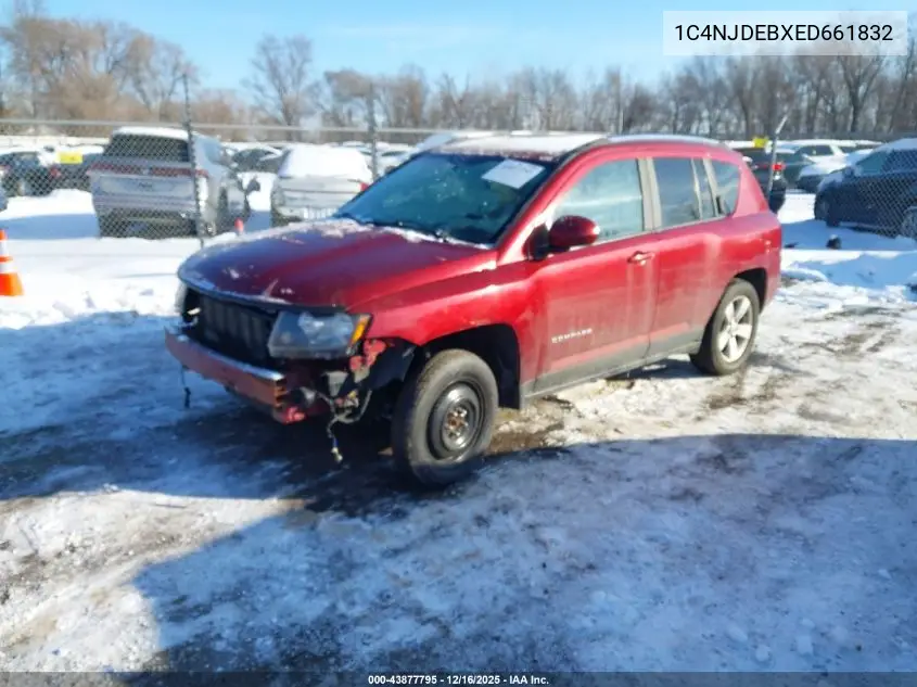 1C4NJDEBXED661832 2014 Jeep Compass Latitude