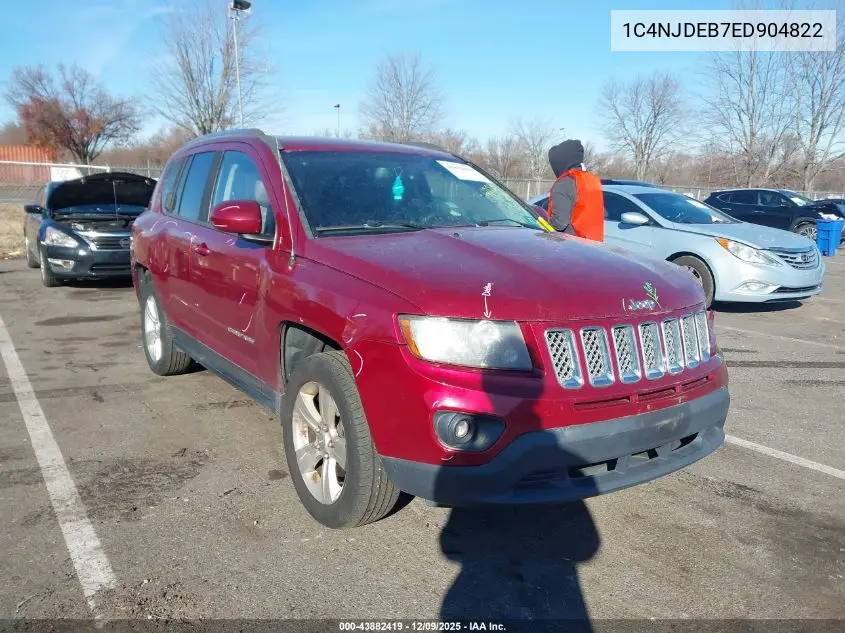 1C4NJDEB7ED904822 2014 Jeep Compass Latitude