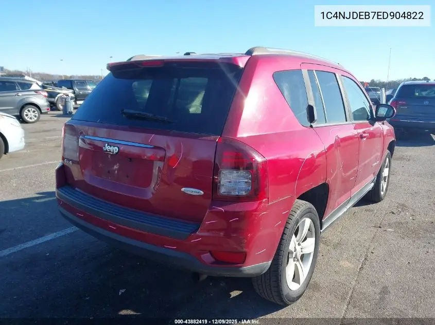 1C4NJDEB7ED904822 2014 Jeep Compass Latitude