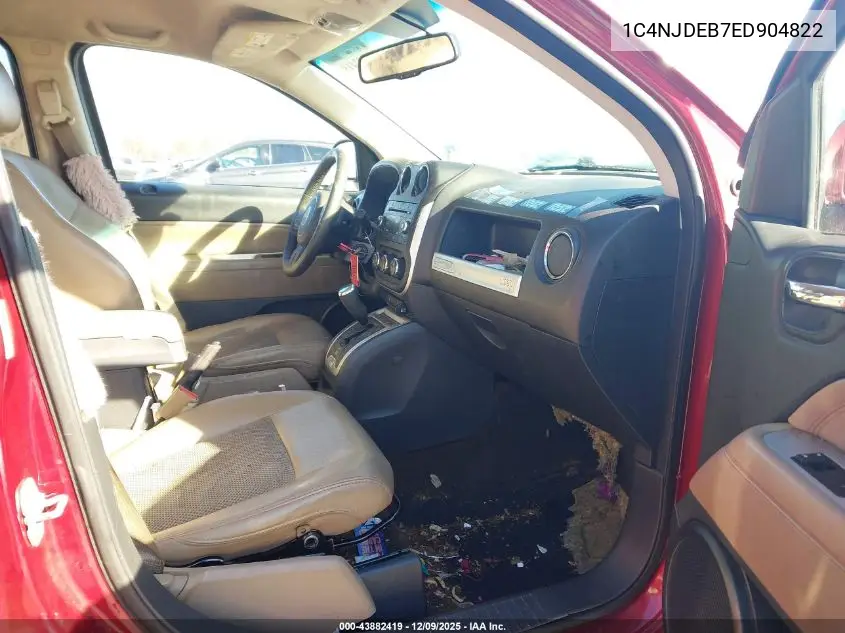 1C4NJDEB7ED904822 2014 Jeep Compass Latitude