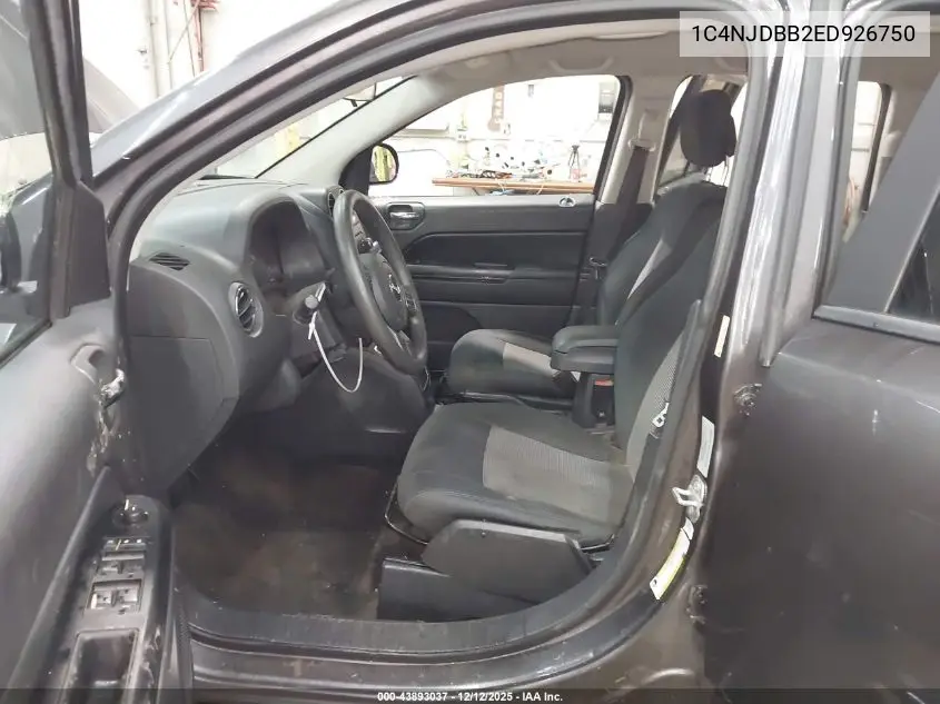 1C4NJDBB2ED926750 2014 Jeep Compass Sport