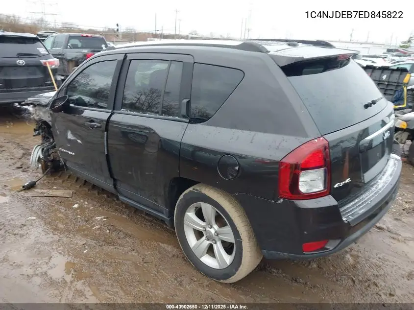 1C4NJDEB7ED845822 2014 Jeep Compass Latitude
