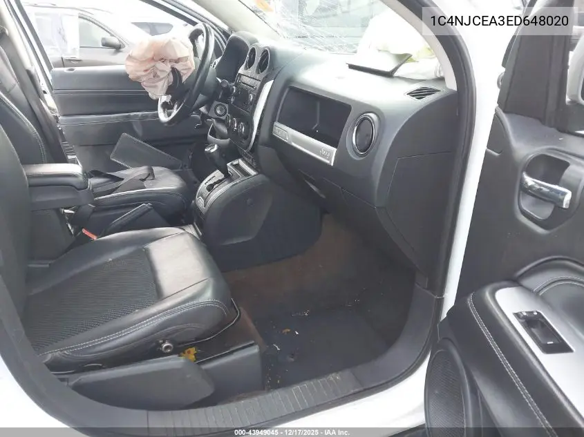 1C4NJCEA3ED648020 2014 Jeep Compass Latitude