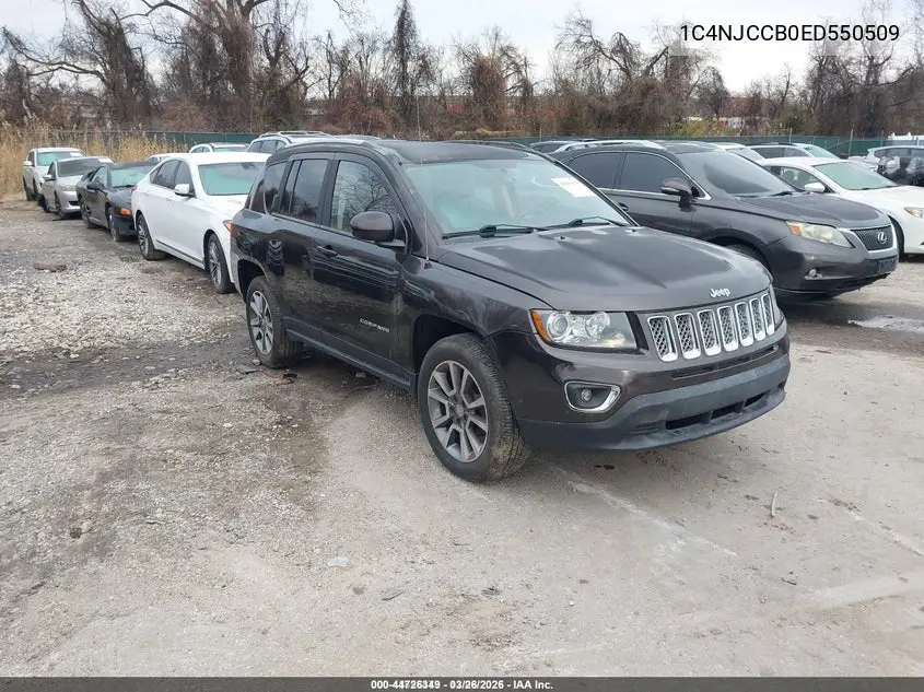 1C4NJCCB0ED550509 2014 Jeep Compass Limited