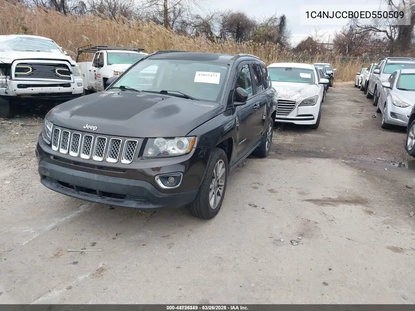 1C4NJCCB0ED550509 2014 Jeep Compass Limited