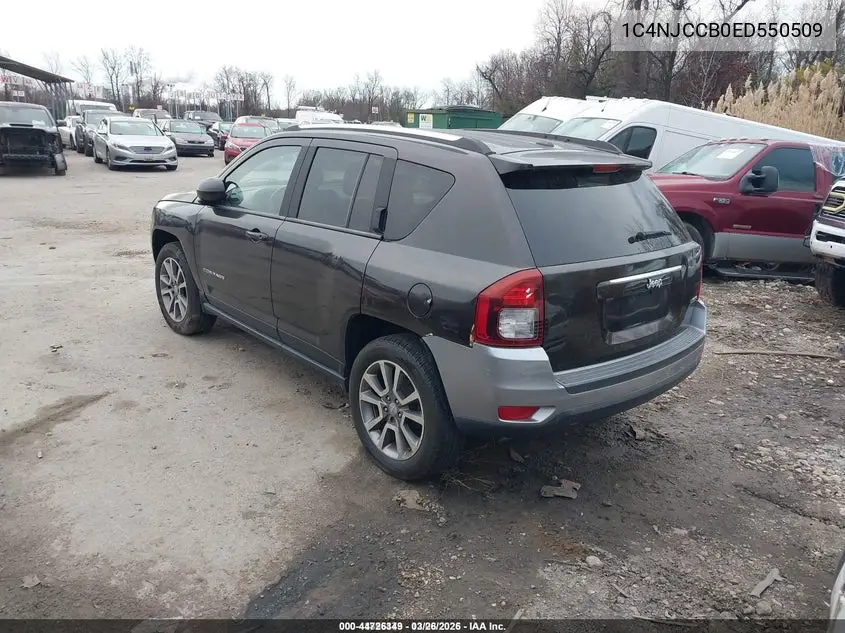 1C4NJCCB0ED550509 2014 Jeep Compass Limited