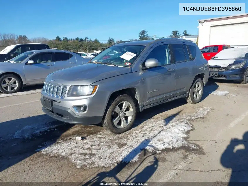 1C4NJDEB8FD395860 2015 Jeep Compass High Altitude Edition