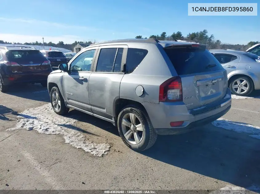 1C4NJDEB8FD395860 2015 Jeep Compass High Altitude Edition