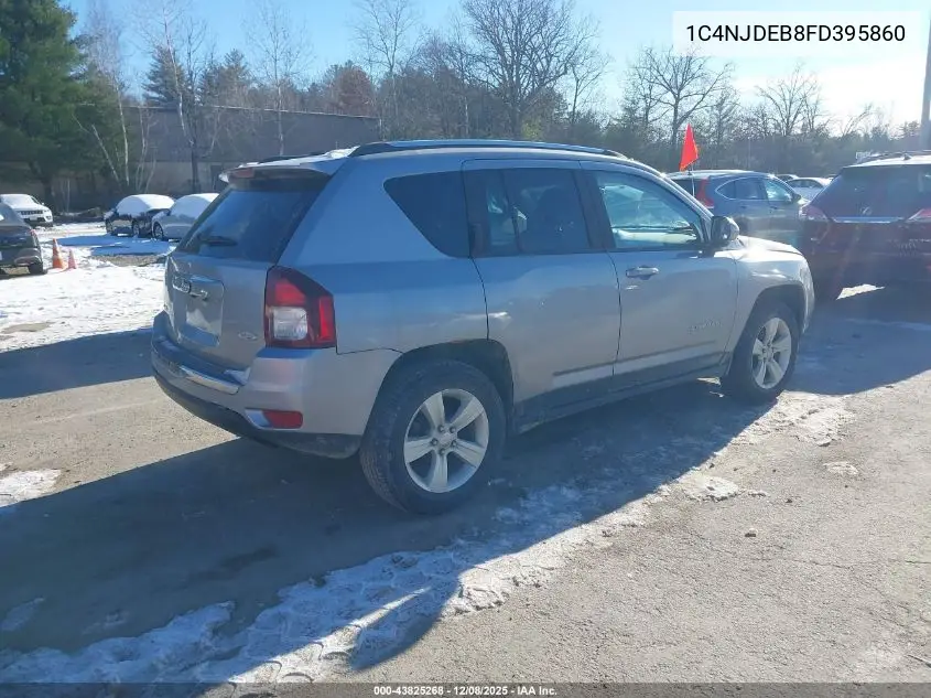 1C4NJDEB8FD395860 2015 Jeep Compass High Altitude Edition